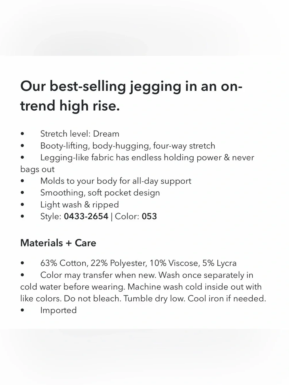 NWOT Black AE Jeggings